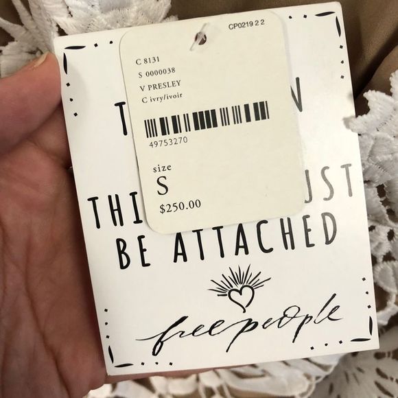 Free People White and Cream Lace Dress - Picture 6 of 8